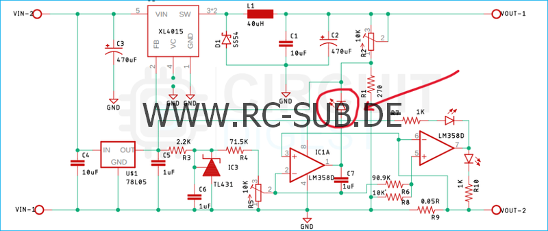 XL4015 DC DC Buck Converter Schematic 2 ergebnis
